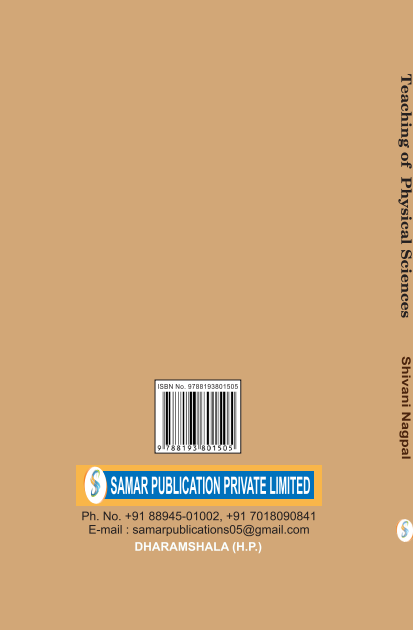 Teaching of Physical Sciences (English) : Course Code IX-A (II)