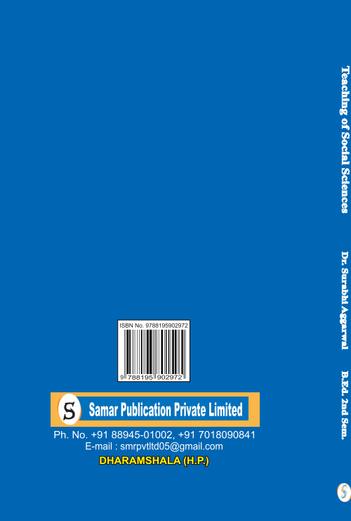 Teaching of Social Science (English) : Course Code IX-A (IV)