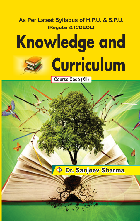 Knowledge and Curriculum (English) : Course Code (XII)